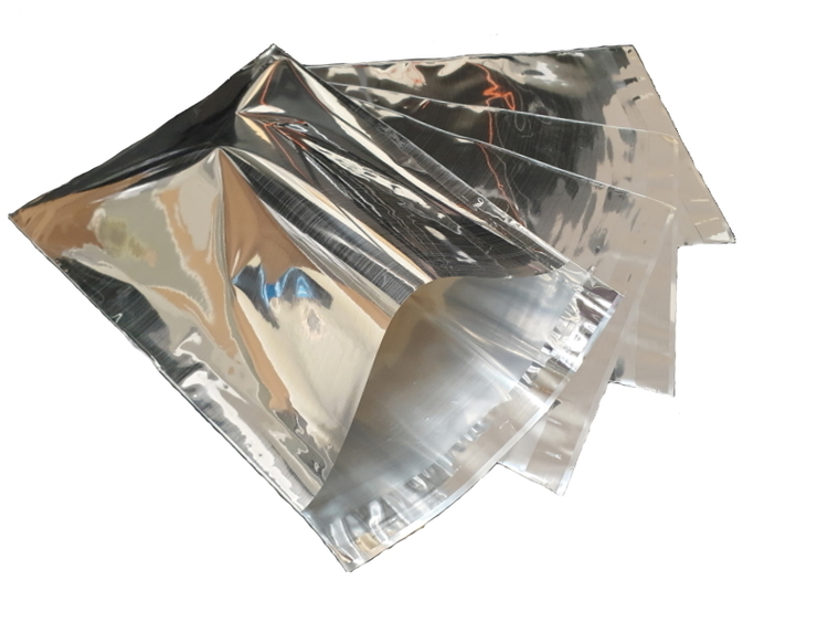 Silvermetallic postorderpåsar mailingbags i 7 storlekar! Från 98 öre påsen!