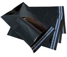 Mailing bags Black X-Small 12x21cm