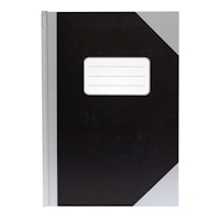 Notebook A5 Lined Silver