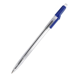 100 Ballpoint pens CLICK 0.7mm Blue