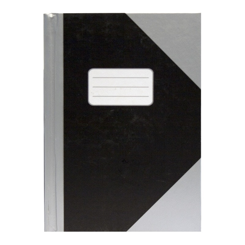 Notebook A6 Lined Silver