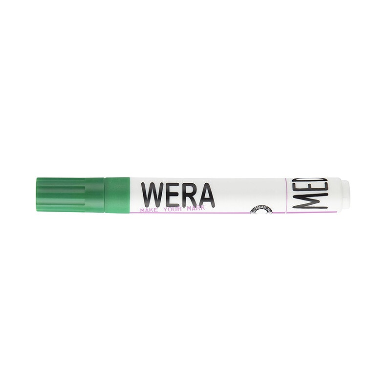 Wera Permanent Märkpenna 1-4mm Grön. Från 7kr/styck!