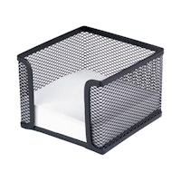 Paper holder/Block box Black with 100 sheets