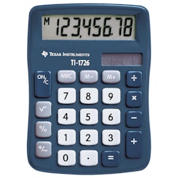 Miniräknare TI-1726. Från 180kr!