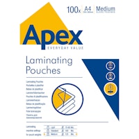 Laminating pouches A4 100 x 125 Micron