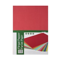 Colored paper A4.