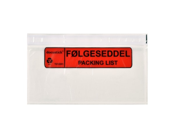 Packsedelsfickor 4 storlekar.