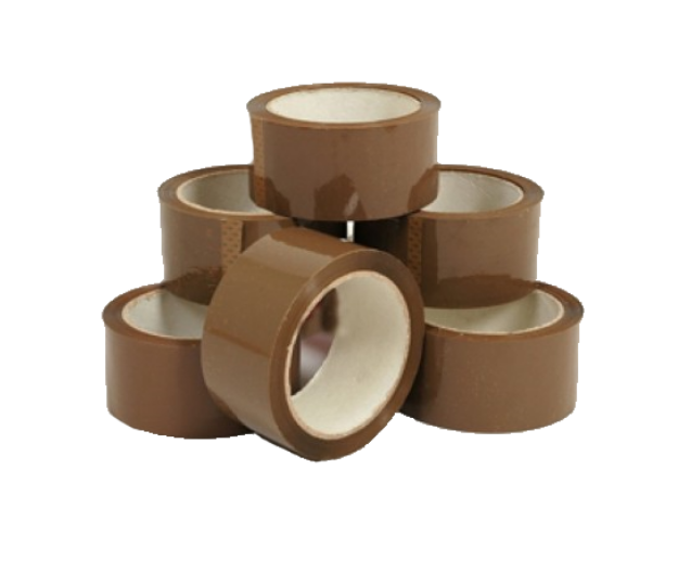 Clear packing tape 5cm 66 meters. Even silent!