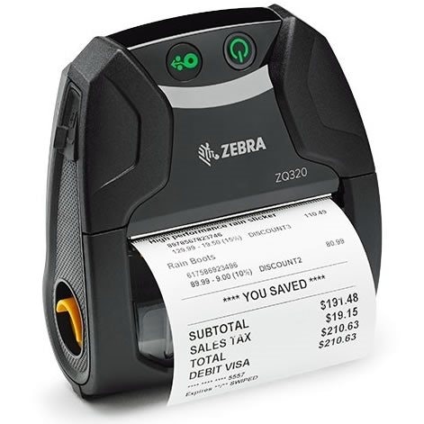 Zebra ZQ-etiketter självhäftande, termo