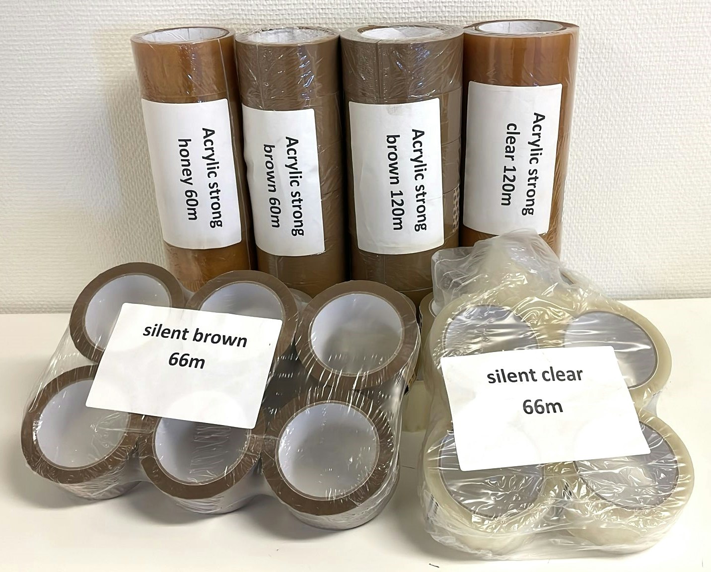 Klar & Brun packtejp paket erbjudande