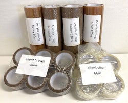 Klar & Brun packtejp paket erbjudande