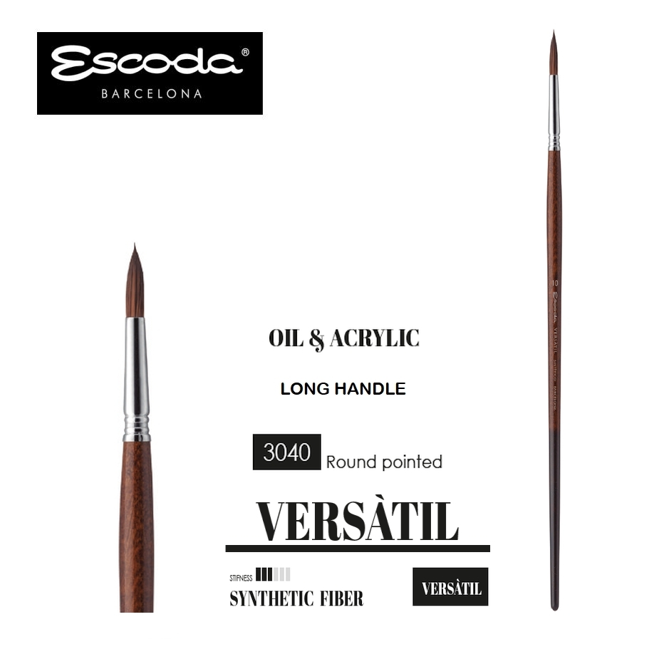 Escoda-3040-Round pointed-18