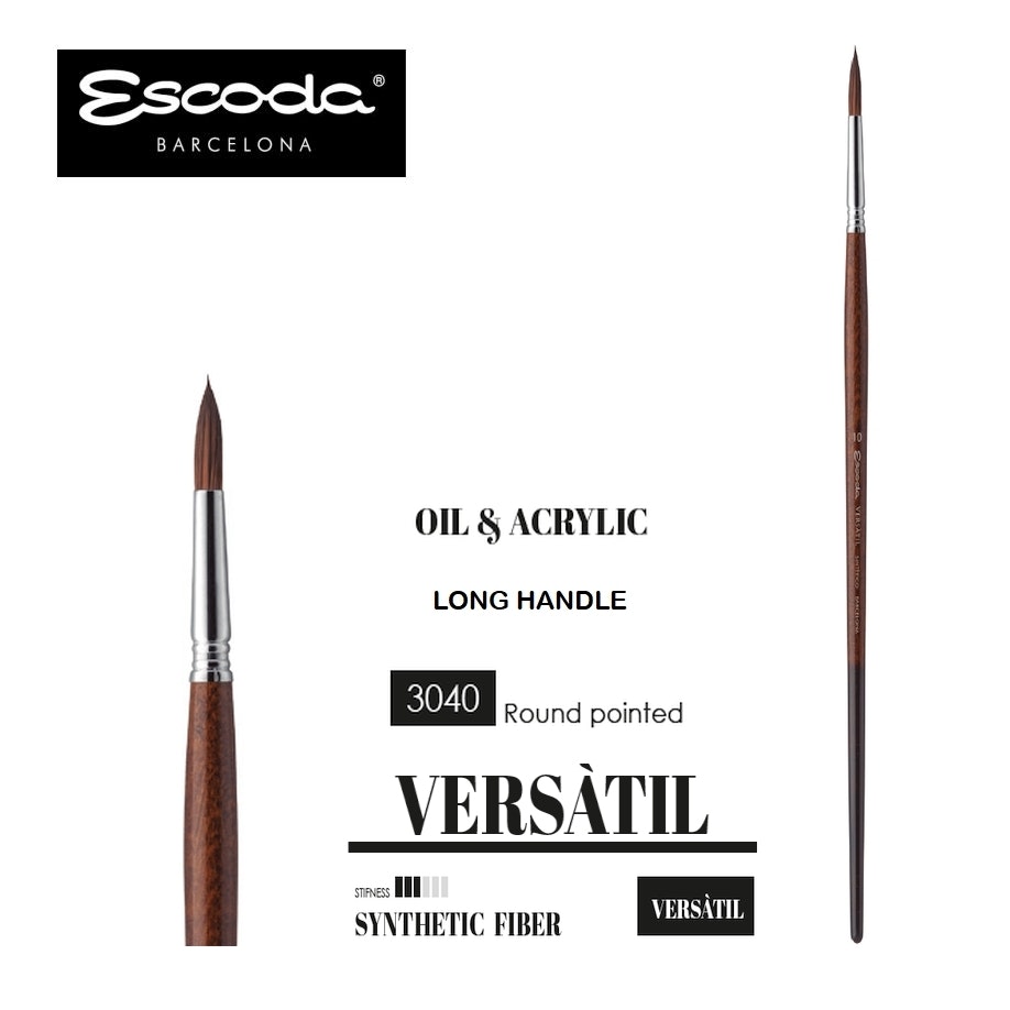 Escoda-3040-Round pointed-12