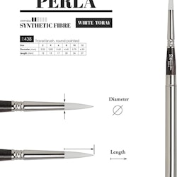 Escoda-Perla silver travel brush-1438-2