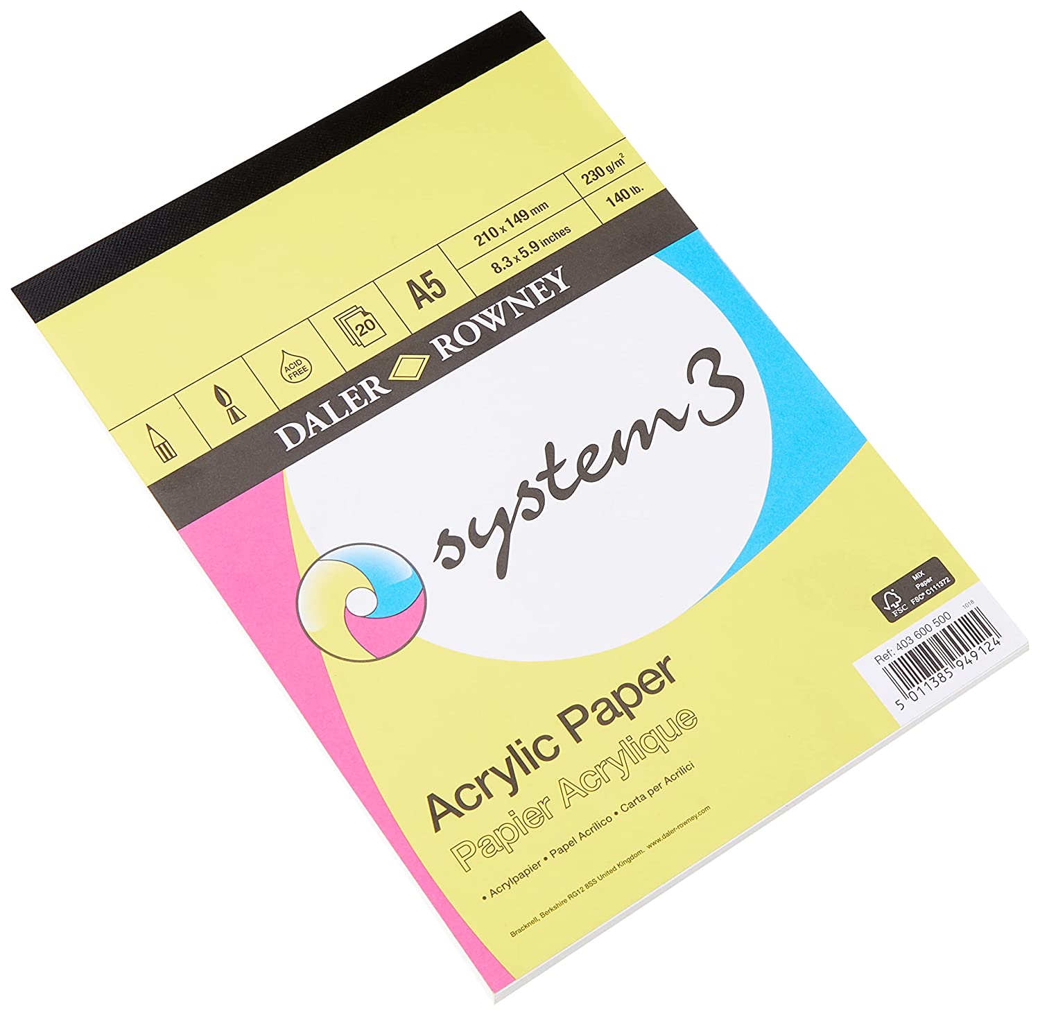 System3-acrylic-A5-230g-20st