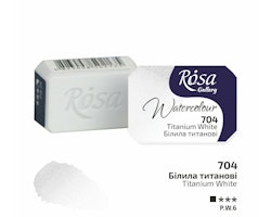 Rosa akvarellfärg Gallery-704 Titanium White