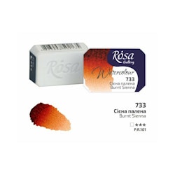 Rosa akvarellfärg Gallery-733 Burnt Sienna