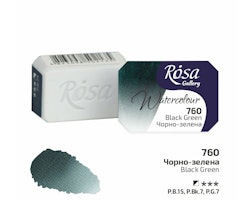 Rosa akvarellfärg Gallery-760 Black Green