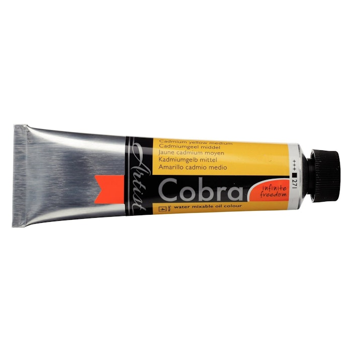 Cobra-artist-40ml-271-cadmium. Yellow medium