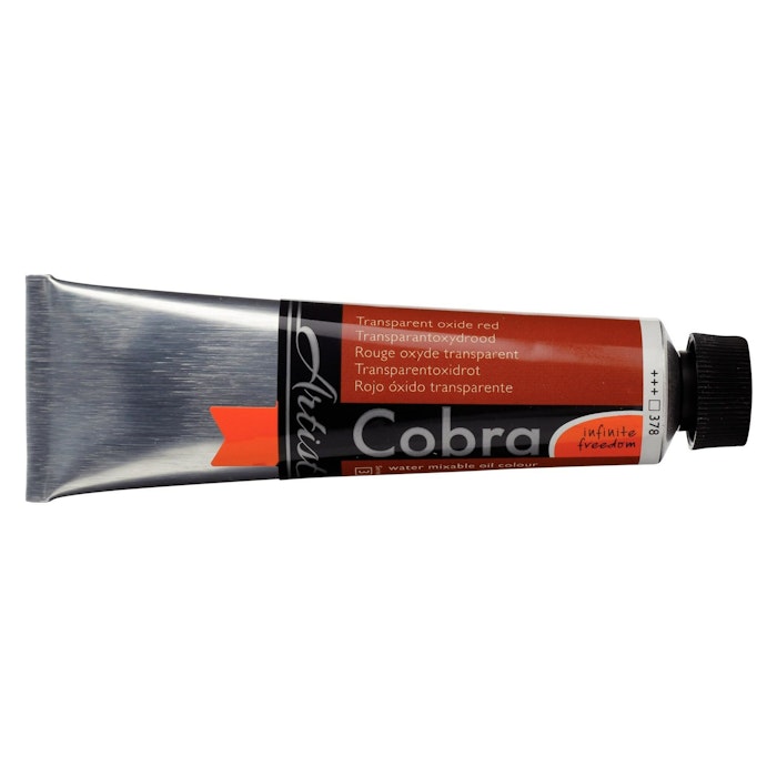 Cobra-artist-40ml-378-transport. Oxide red