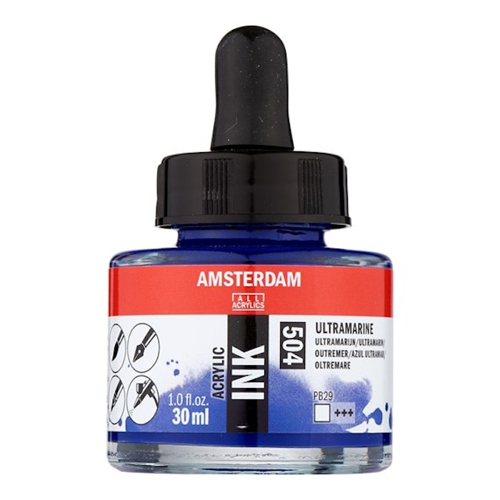 Amsterdam Ink 30 ml-504-ultramarine
