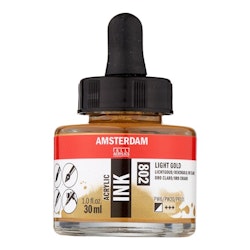 Amsterdam ink 30ml-802-light gold