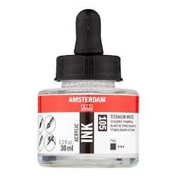 Amsterdam ink-30ml-105-titanium white