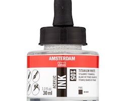 Amsterdam ink-30ml-105-titanium white