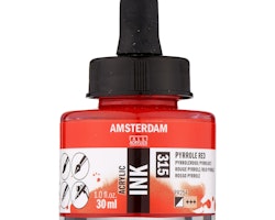 Amsterdam ink-30ml-315-pyrrole red