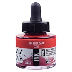 Amsterdam ink-30ml-366-Quinacridone rose