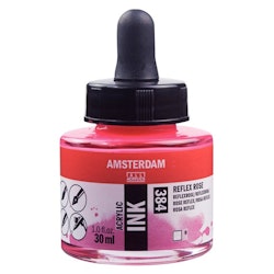 Amsterdam ink-30ml-384-reflex rose