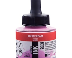 Amsterdam ink-30ml-385-quinaridone rose light