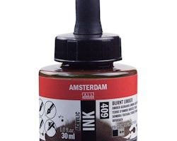 Amsterdam ink-30ml-409-burnt umber