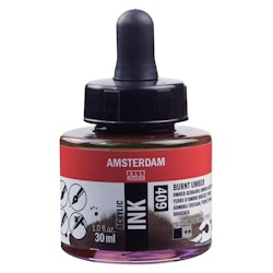 Amsterdam ink-30ml-409-burnt umber
