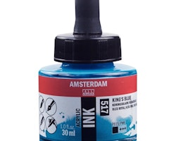 Amsterdam ink-30ml-517-kings blue