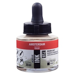 Amsterdam ink-30ml-718-warm grey