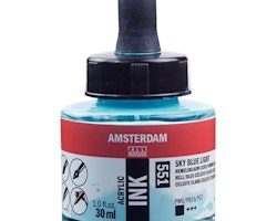 Amsterdam ink-30ml-551-sky blue light