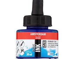 Amsterdam ink-30ml-572-primary cyan