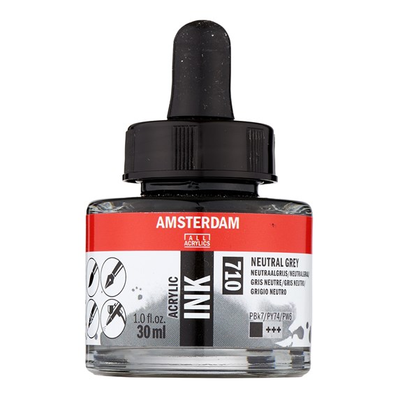 Amsterdam ink-30ml-710-neutral grey