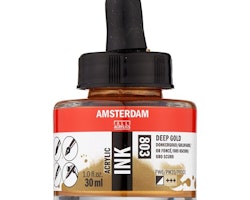 Amsterdam ink-30ml-803-deep gold