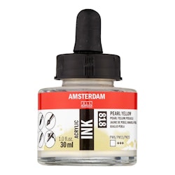 Amsterdam ink-30ml-818-pearl yellow