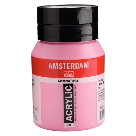 Amsterdam-500ml-385-Quinacridone rose Lt.