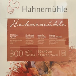 Hahnmuhle-300gram-30x40-coldpress-10st