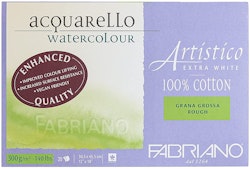 Fabriano-Artistico 300gram-18x26cm-grov