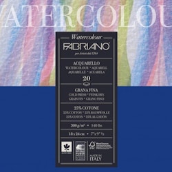 Fabriano akvarell Cold 36x48cm-300g-20st