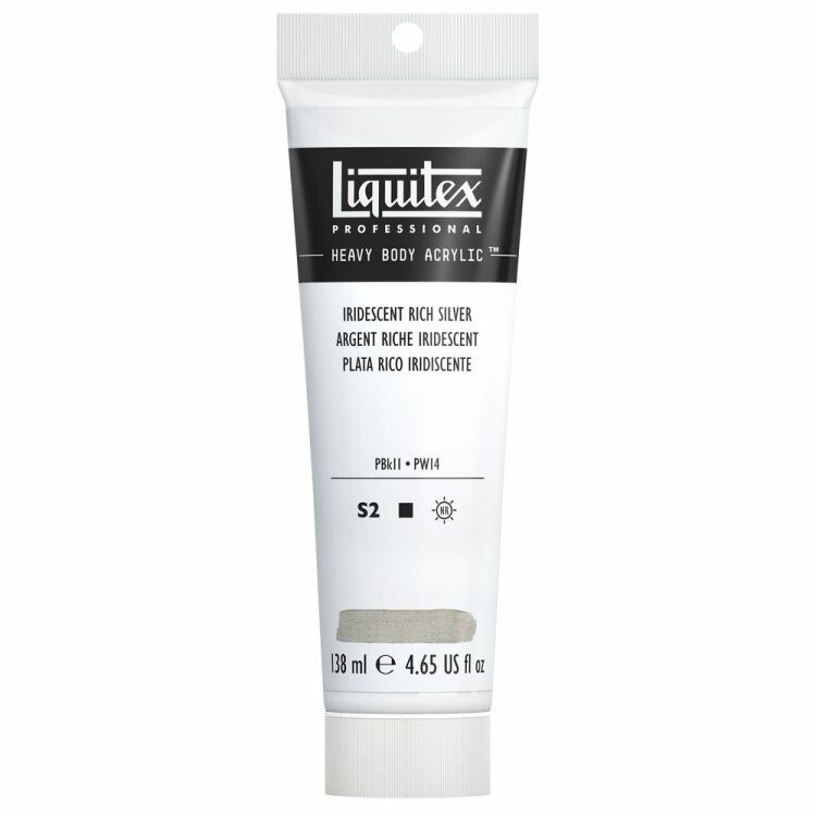 Liquitex-heavybody-59ml-S2-iridescent rich silver