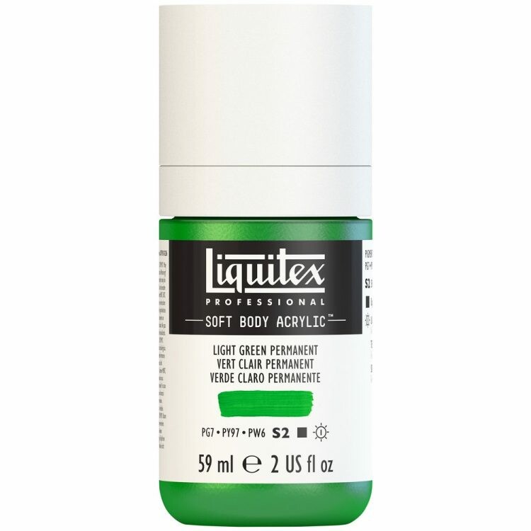Liquitex-softbody-59ml-S2-light green permanent