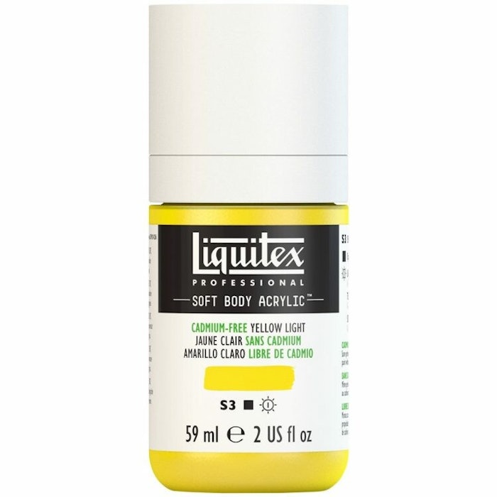 Liquitex-softbody-59ml-S3-cadmium free yellow light