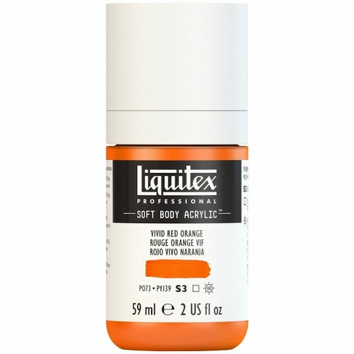 Liquitex-softbody-59ml-S3-vivid red orange
