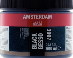 Amsterdam-black gesso-3007-500ml